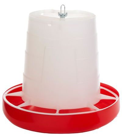 Little Giant Deluxe Hanging Feeder with Lid – 22 lb Capacity for Poultry & Chickens