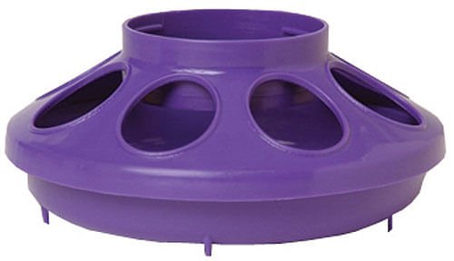 Little Giant 1 Quart Chicken Feeder & Waterer – Plastic Screw-On Jar & Base (Sold Separately)