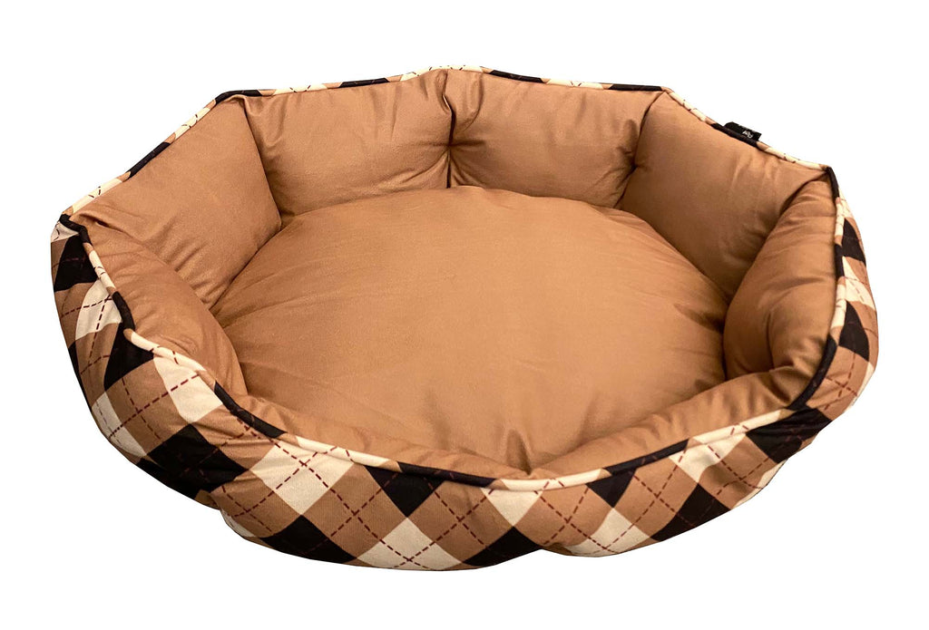 Mink Tufted Euro Cuddler Bed For Dogs & Cats
