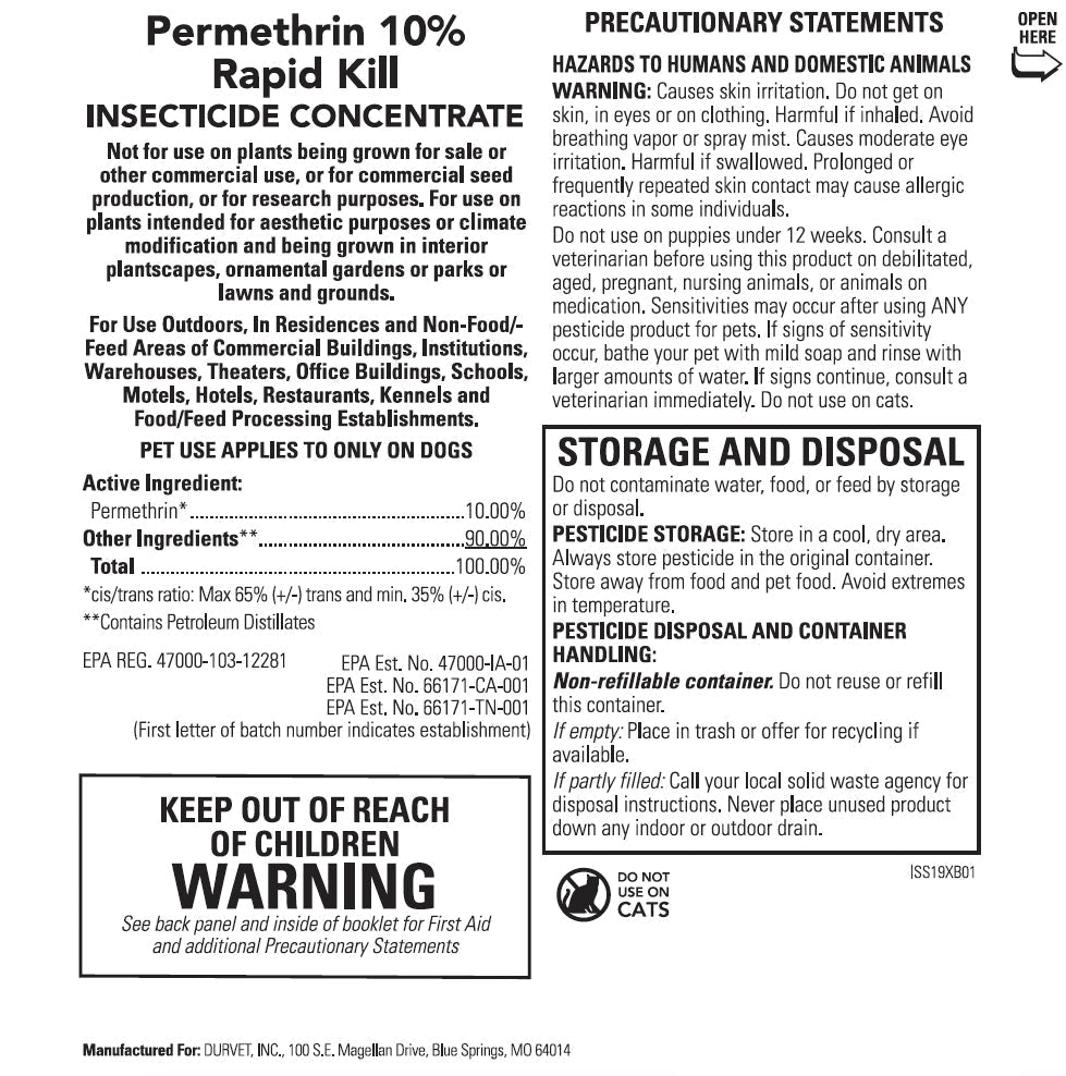 Permethrin 10% Livestock & Premise Fly Spray, EC