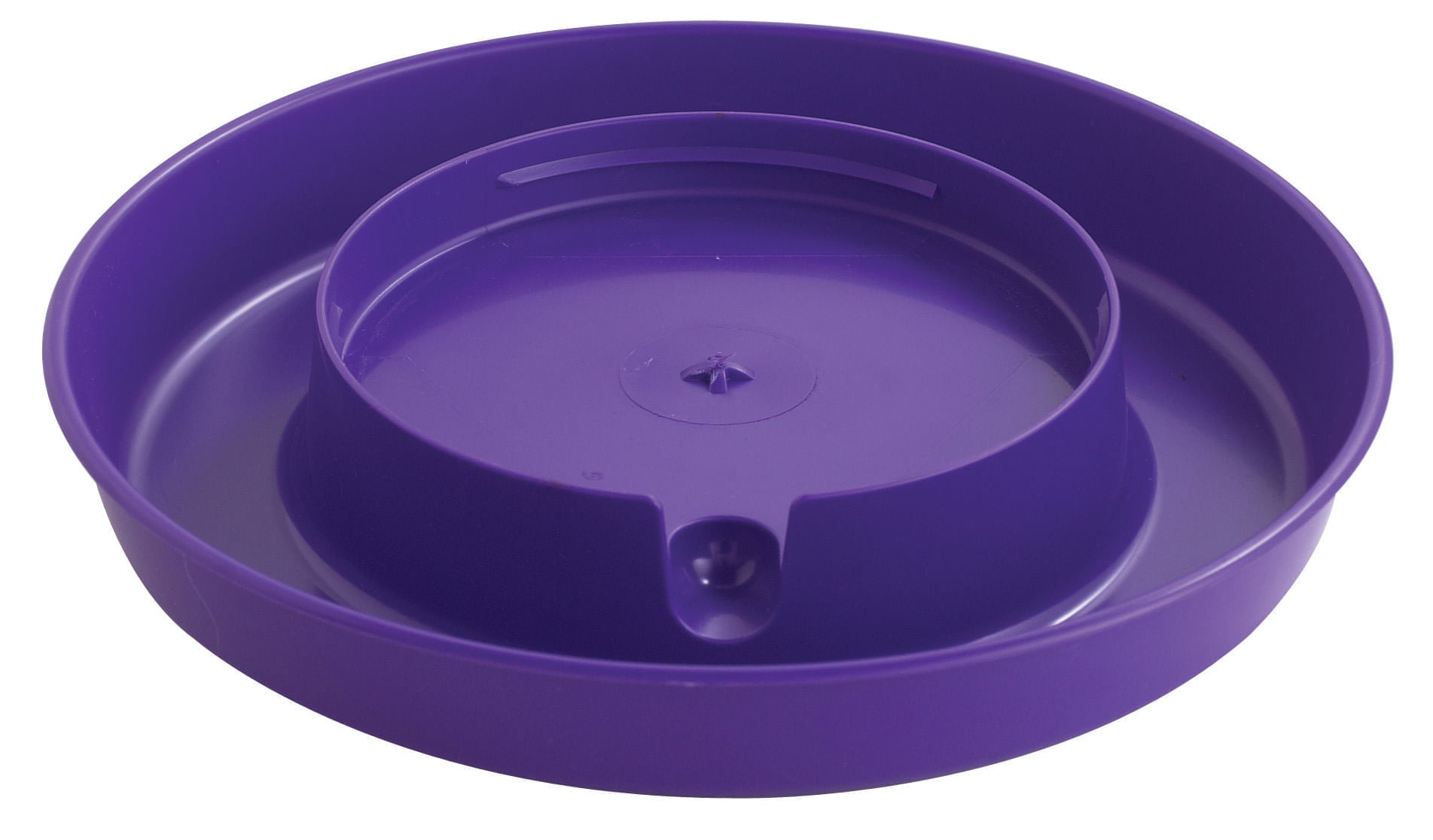 Little Giant Plastic Chicken Waterer Base & Jar, Gallon (Sold Separately)