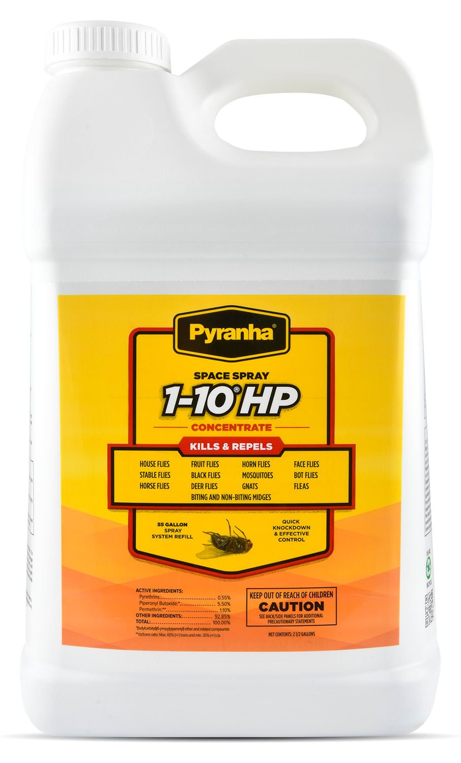 Pyranha Insect Control Space Fly Spray 1-10 HPS Concentrate for Barns, Stables, & Kennels