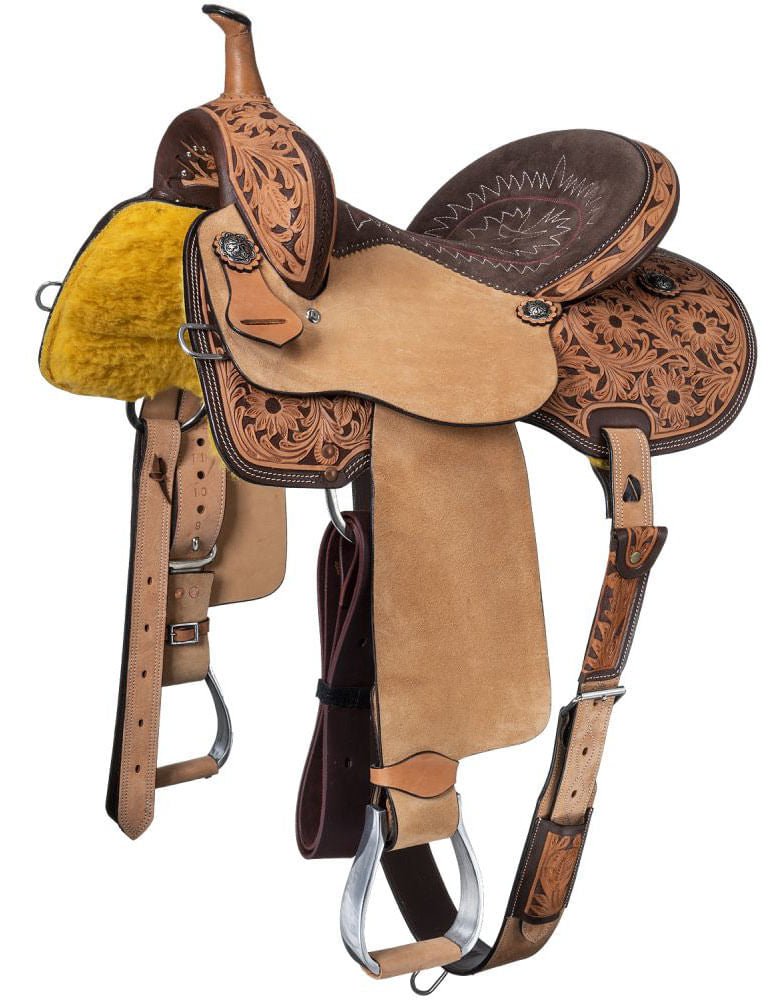Royal King Light Oil Hawley Barrel Saddle Package