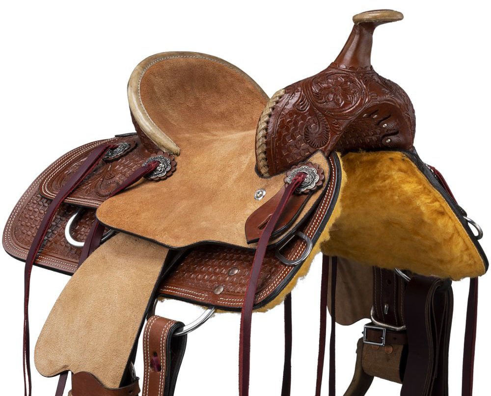 Royal King Youth Garrison Barrel Saddle