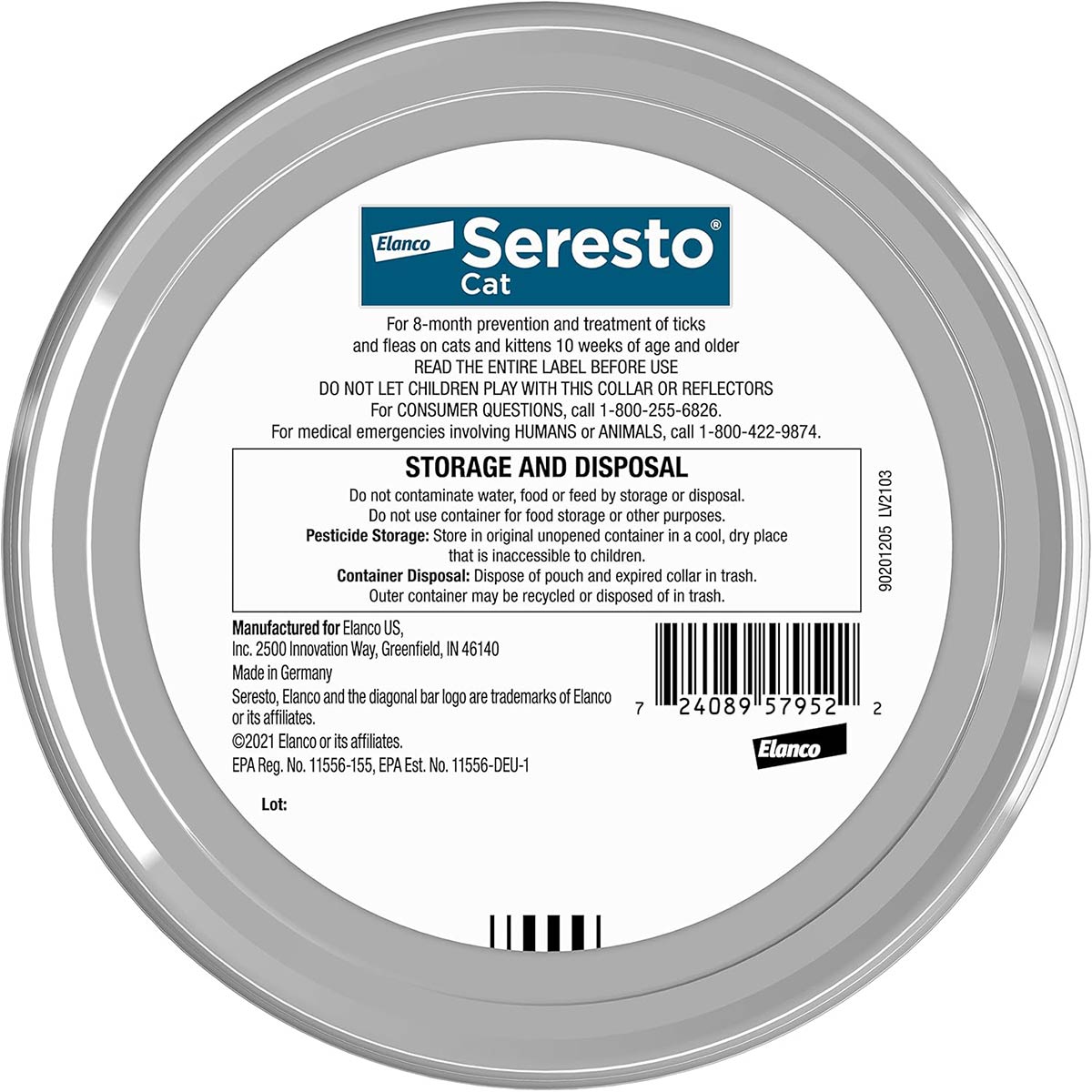 Seresto Flea & Tick Collar for Cats