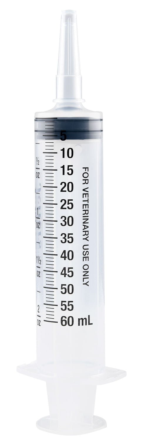 Jeffers Syringe with Catheter Tip